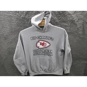 BIG CHARLIE'S South Philly Hoodie KANSAS CITY CHIEFS Bar Men's XL